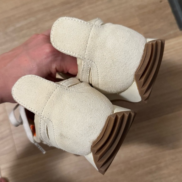 Rag & Bone Off-White and Beige Sneakers - Retro Runner Bomber sneakers - Picture 4 of 5